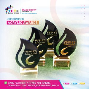 Customized Wooden Award 001