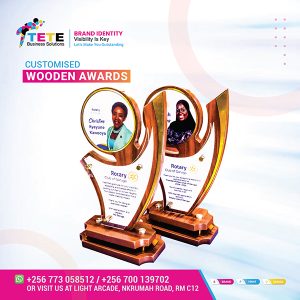 Customized Wooden Award 002