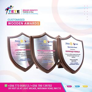 Customized Wooden Award 004