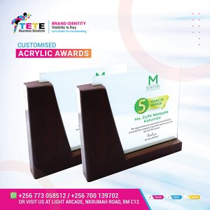 Customized Wooden Award 007