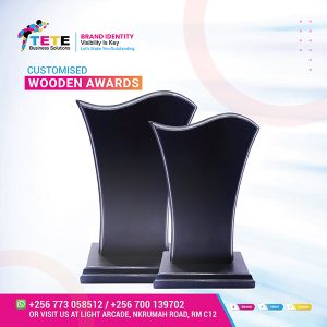 Customized Wooden Award 012