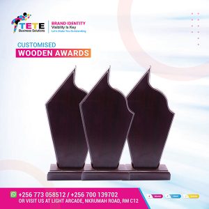 Customized Wooden Award 014