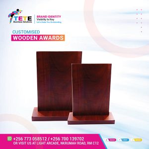 Customized Wooden Award 015